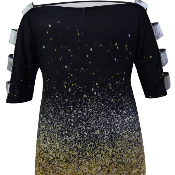 Geometric Color Block Top - Picture 4 of 6